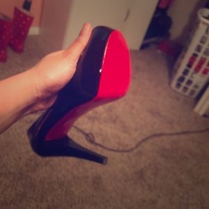 Black Patent Leather Heels